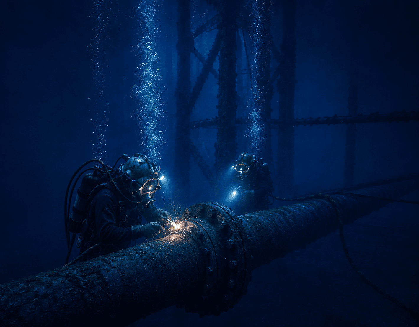 Ocean 9 Mid Depth Background